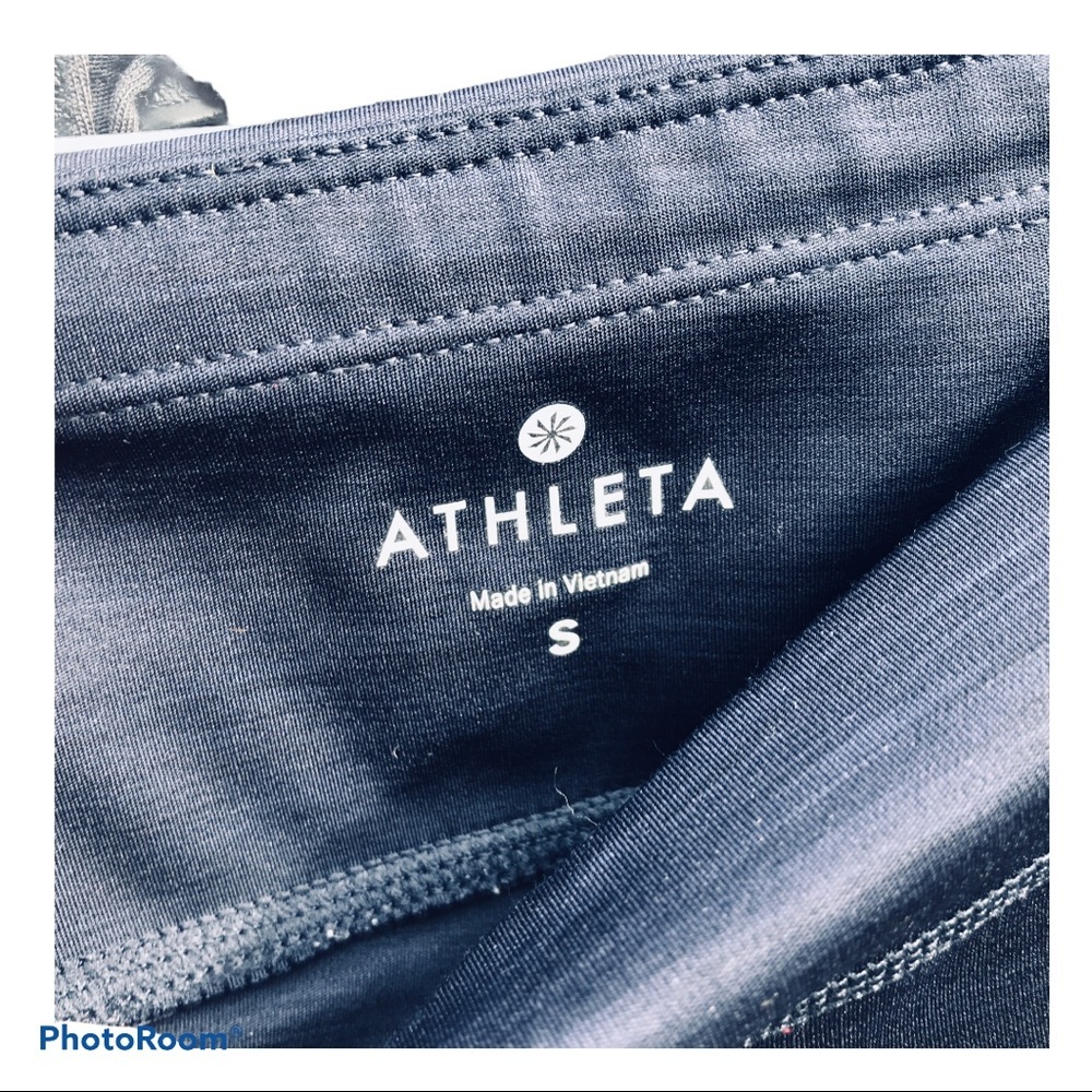 Athleta Colorblock Sonar Capri Leggings small s - Picture 6 of 6